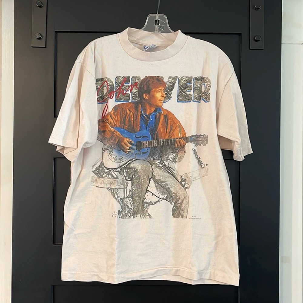John Denver vintage concert t shirt 1993